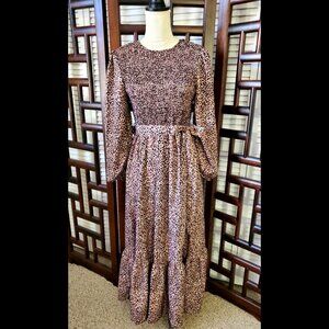 NWOT Leopard Print Women's Dress (Size 12 (0XL)